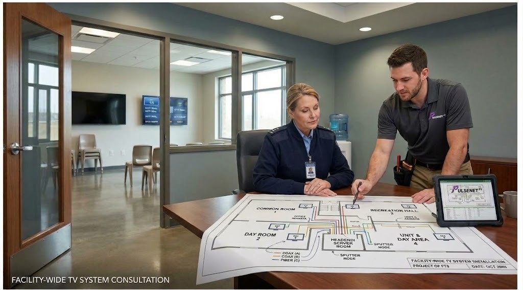 correctional TV system planning
