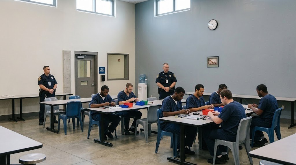 correctional dayroom activities